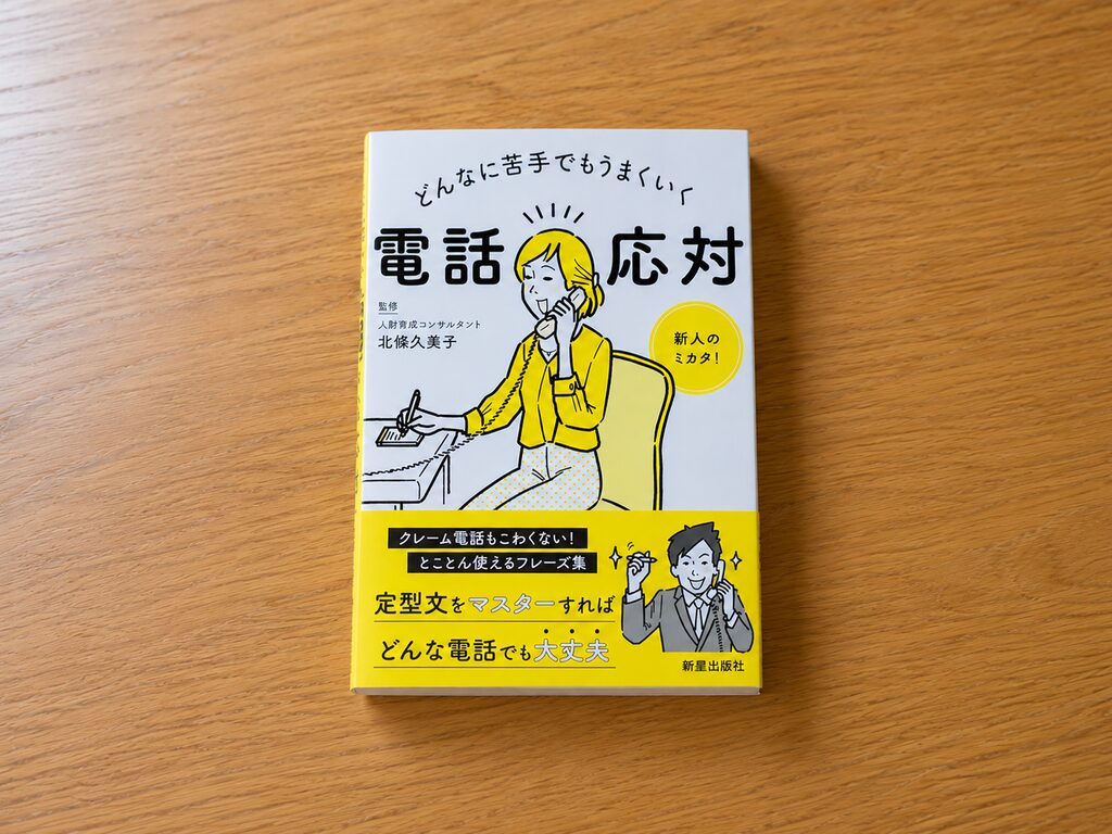 【書評】どんなに苦手でもうまくいく電話応対｜要約・感想・向いている人